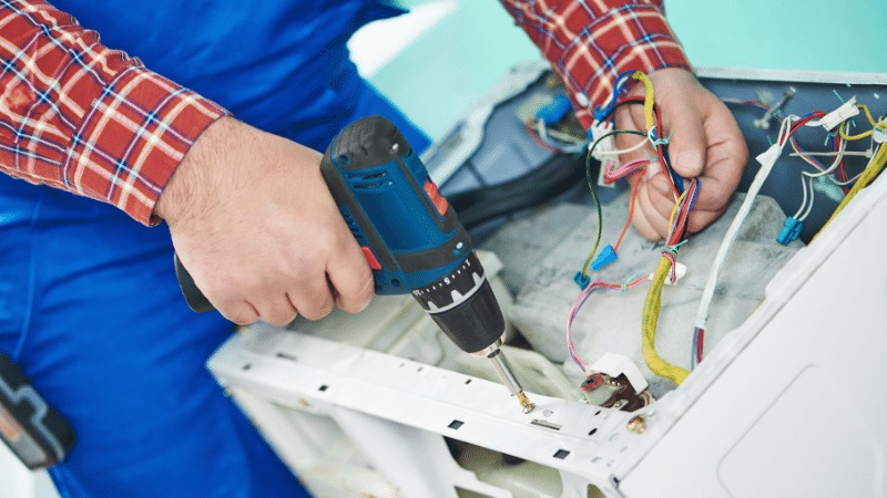 Esenyurt Profilo Profilo çamaşır makinesi kart tamiri – Su almama arızası orijinal parça ile giderildi. - Teknik servis örneği